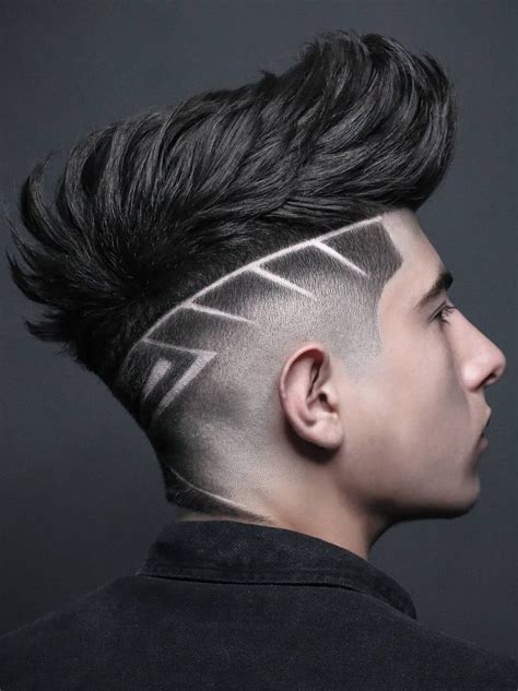 fade haircut styles with designs